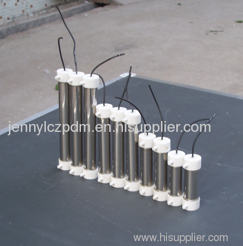 Stainless steel tube ozone generator unit