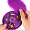 7pcs round plastic pill box