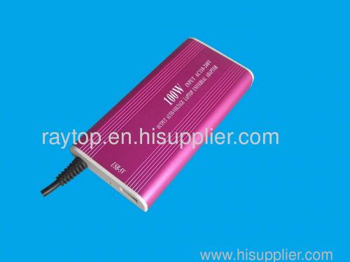 100W Laptop Adapter With Red Alufer Cover