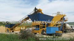 MOBILE CONCRETE MIXING PLANT