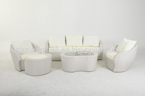 Outdoor rattan funirture garden sofa American design