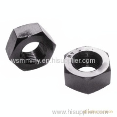 Hexagon nuts with large width across flat din6915