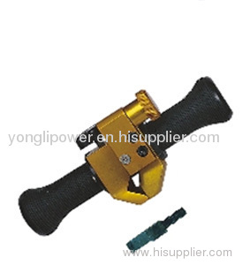 Overhead cable insulated conductor stripper