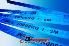 WLL 16000KG, 16 Ton Webbing Slings, Polyester Flat Slings, China Slings Manufacturers