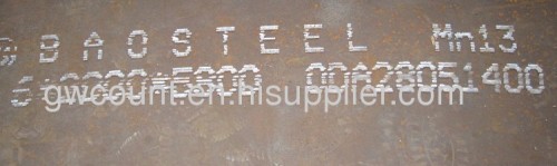 alloy structural steel MN13 hadfield steel wear resistant steel X120Mn12 high manganese steel