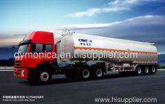 stainless steel liquid tanker semi trailer