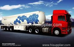 Aluminum alloy liquid tanker semi trailer