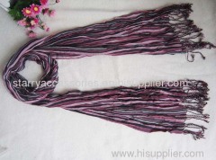 acrylic crinkled scarf