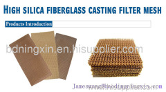 Refractory cloth filter,silica mesh casting filter