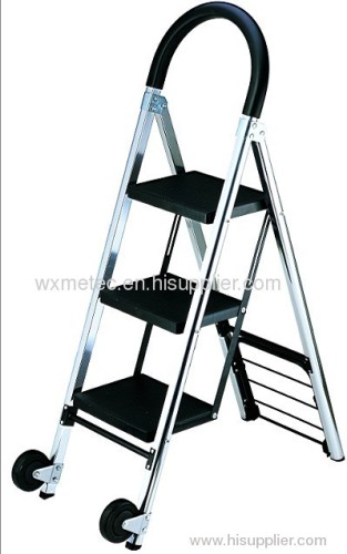 Folding ladder cart