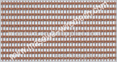 copper mesh 0.5mm wire decorative mesh for curtain wall