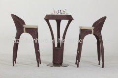 garden furniture rattan bar set
