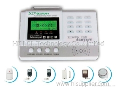 newest 99 zones security alarm system&home alarm with LCD&voice speaker