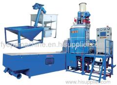 Expanding machine for eps foam