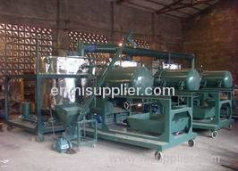 Engine&motor oil recycling equipment