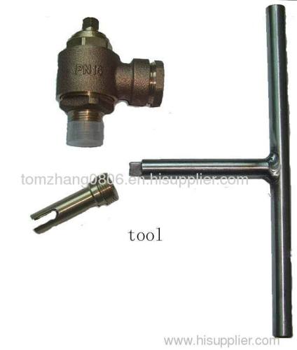 gunmetal ferrule valve