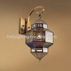 Traditional European style copper wall ligtht, Delicate hand-making copper lamp