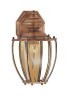 Hot-selling outdoor and indoor copper wall lighting , Antique brass light in brown finish
