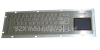 66 Keys industrial Stainless Steel metal Keyboard With Touchpad (TMS-M392TP)
