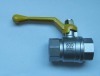 Gas ball valve