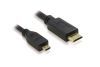 High speed HDMI Type D to HDMI Type C cable with Ethernet