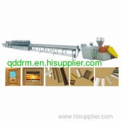 PS profile extrusion line