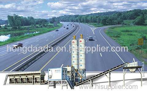 soilcement central-plant mixing equipment