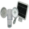 LED security light with infrared sensor and camera