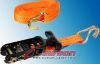 35mm ratchet tiedown cargo lashing straps rubber handle ratchet buckles