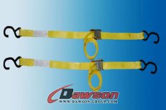 25MM cam buckle straps tie down with S hooks china manufactuier