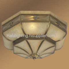 Royal European copper ceiling lamp, Large valuable brass ceiling lighting