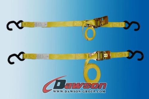 25mm ratchet straps with S-hooks 25MM china manufacturers