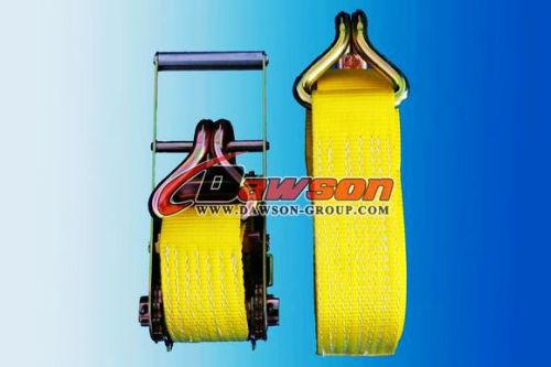 75mm ratchet tie down cargo lashing strap ployester china manufacturers