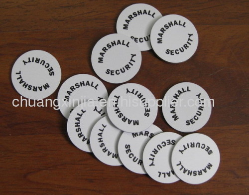 Printed NFC sticker tag for POS system