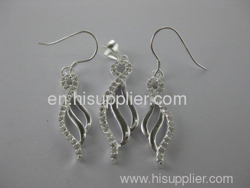 925 sterling silver jewelry set