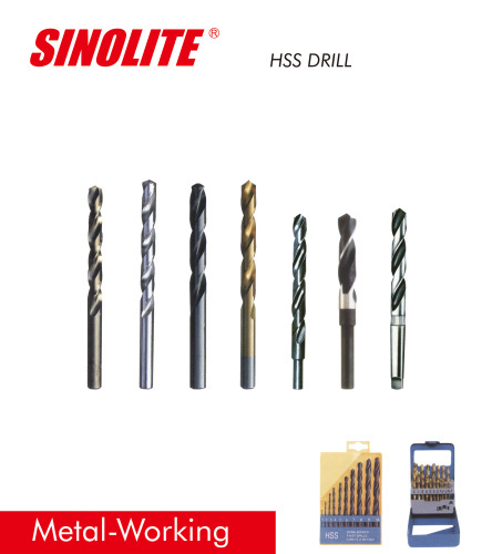 Metal Cutting HSS Twist Drill Bit DIN standard- Jobber Drill Bit ANSI B94.11M