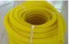 Yellow corrugated pipe