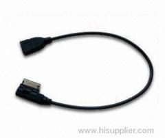 Car MP3 Connection USB Cable Kit for Audi AMI/VW System, with 4F0051510G Part Number/RoHSapproved