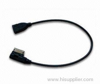 Car MP3 Connection USB Cable Kit for Audi AMI/VW System, with 4F0051510G Part Number/RoHSapproved