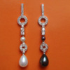 NEW DESIGN STERLING SILVER EARRINGS