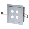 4X3W Recessed square LED Ceiling Light