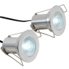 3X1W Recessed Rounded LED Ceiling Light