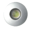 1X1W Recessed Rounded LED Ceiling light