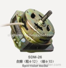 spin machine motors