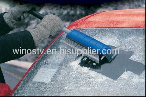 ICE SCRAPER WITH SNOW BRUSH