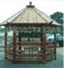 outdoor bamboo pavilion