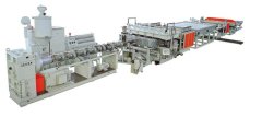 pc sun plate extrusion line