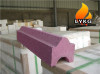 Wearproof Chromium Corundum slide-rail refractory bricks