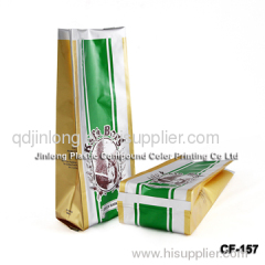 1kg gloosy back corner sealed bag