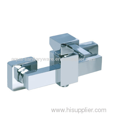 Square Shower Mixer Taps 35mm cartridge